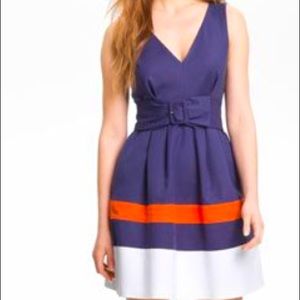 Kate Spade cotton flare dress